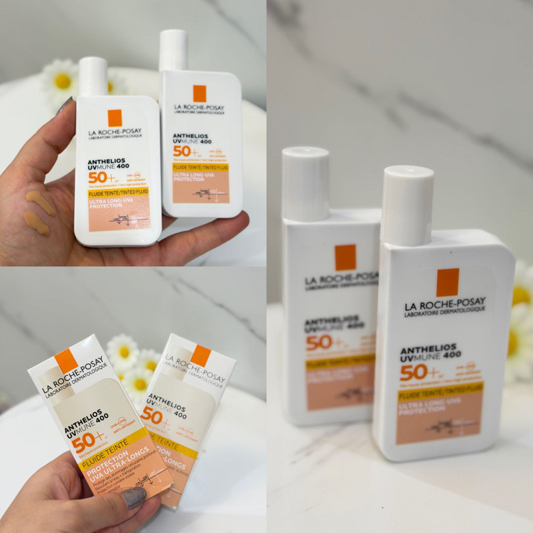 ضدآفتاب مایع رنگی لاروش پوزای مدل Anthelios ulUVmune400